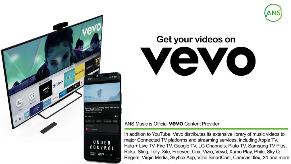 Distribute music videos for free